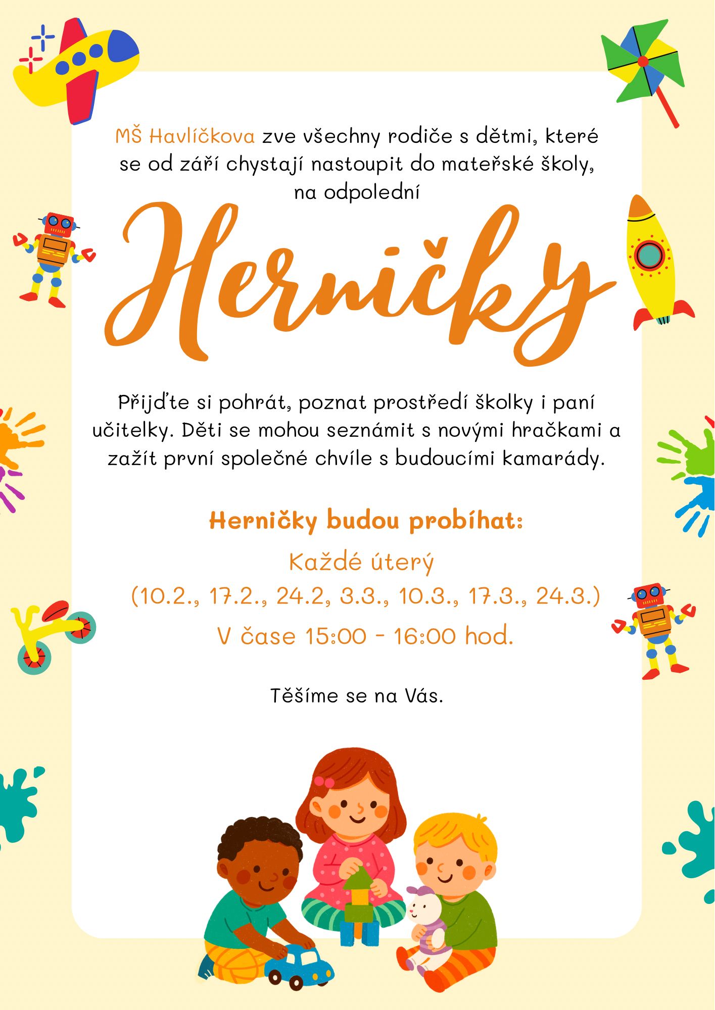 MŠ Havlíčkova - HERNIČKY